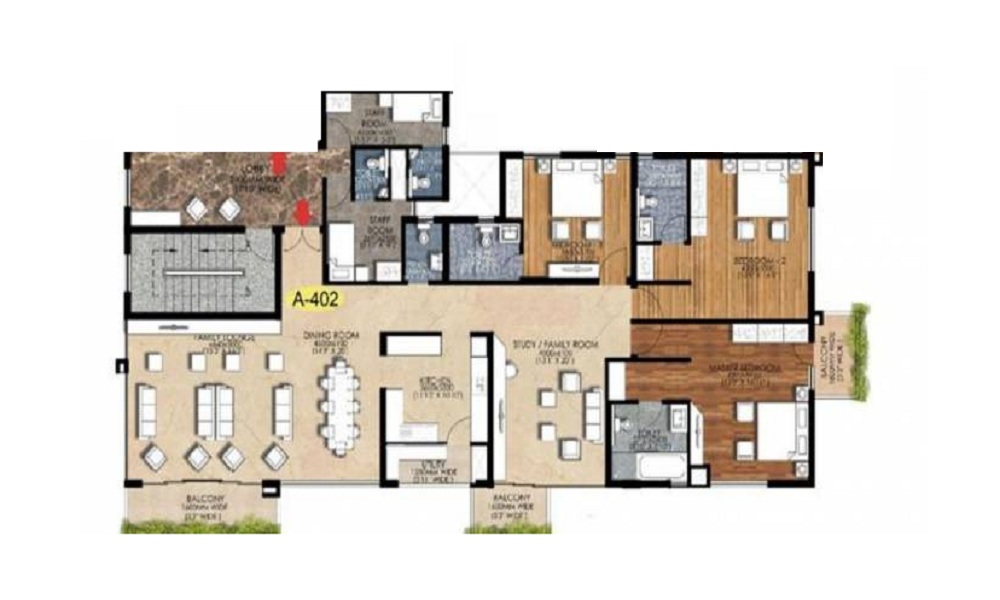 Nitesh Madison Square Floor Plan