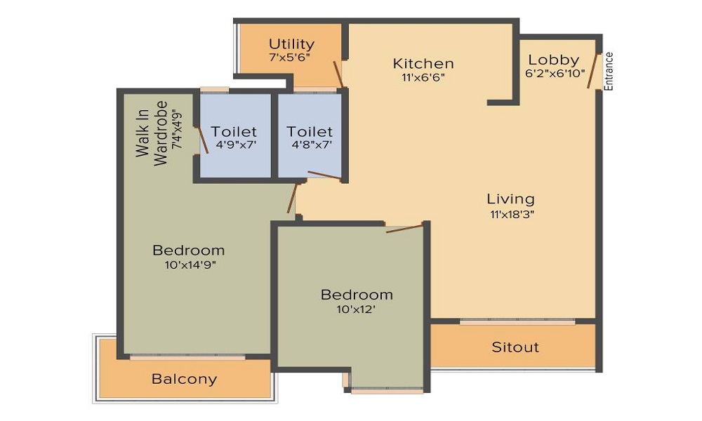 Vizipa Optima Floor Plan