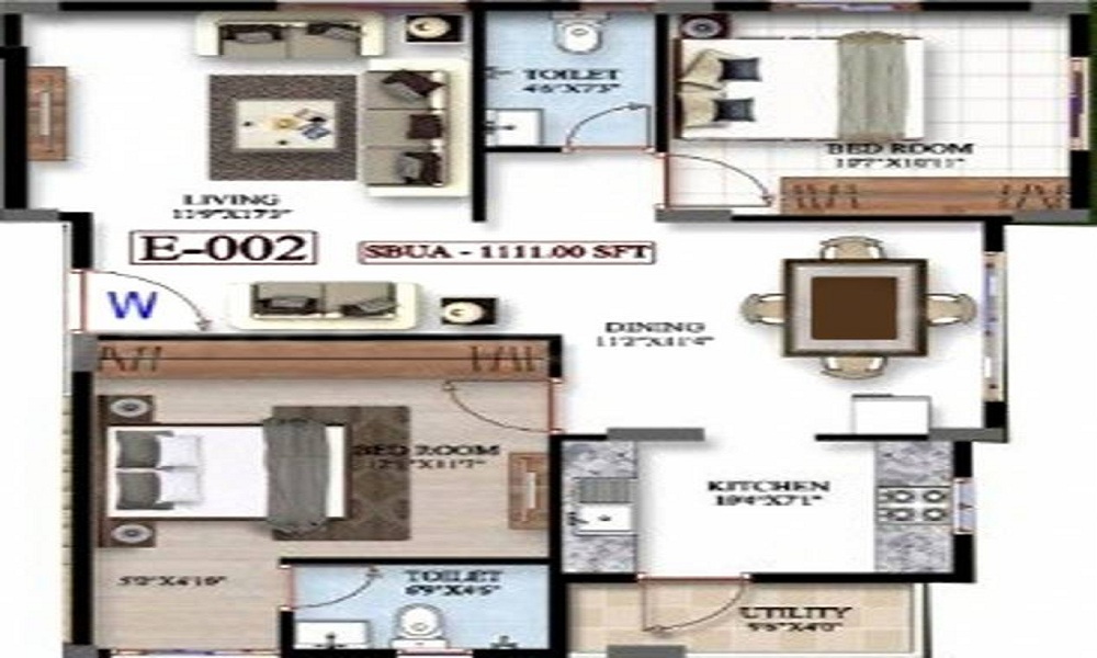 Platina Exotica Floor Plan