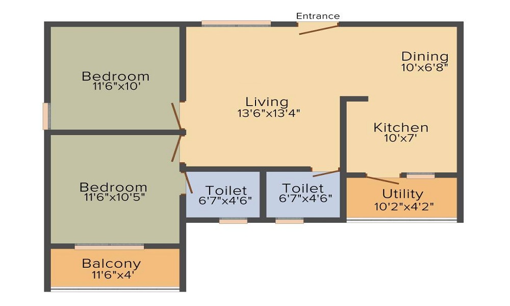 Peace Rhythm Floor Plan