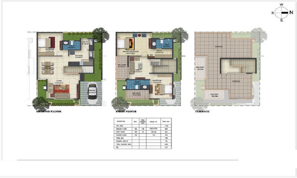 Inner Urban Serenity Floor Plan