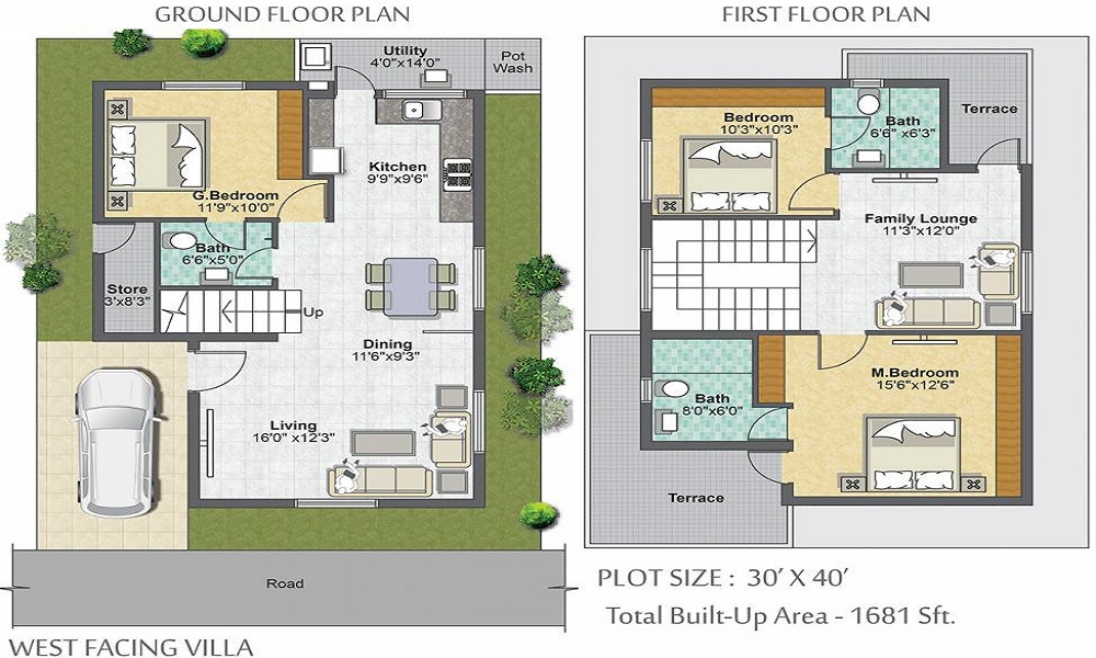 Metropolis Fair Oaks Floor Plan