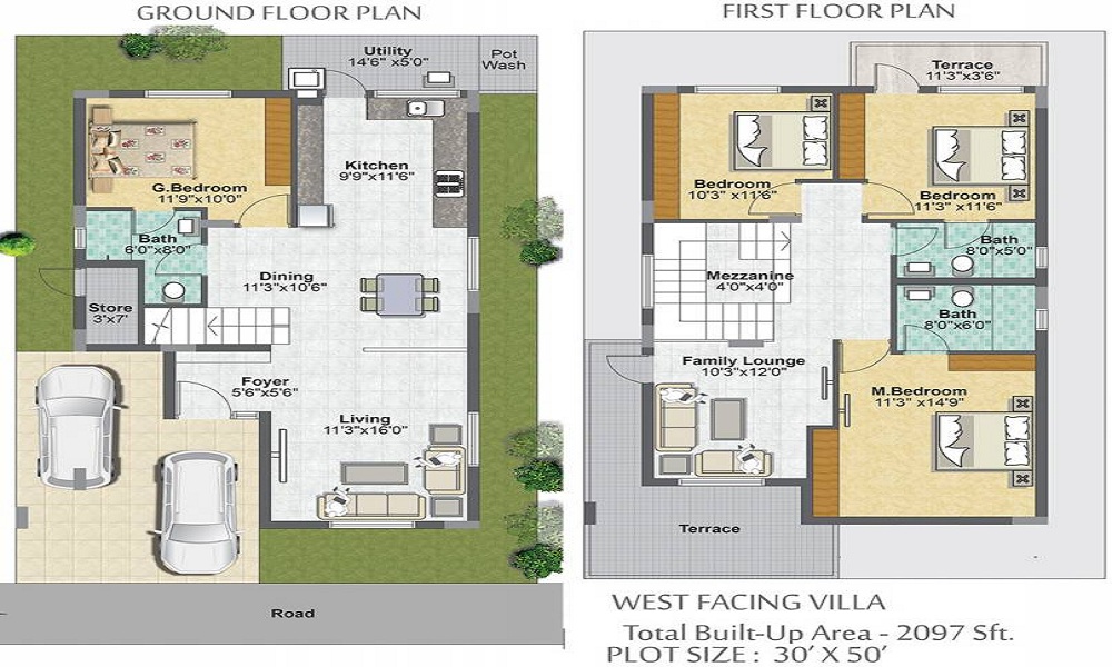 Metropolis Fair Oaks Floor Plan