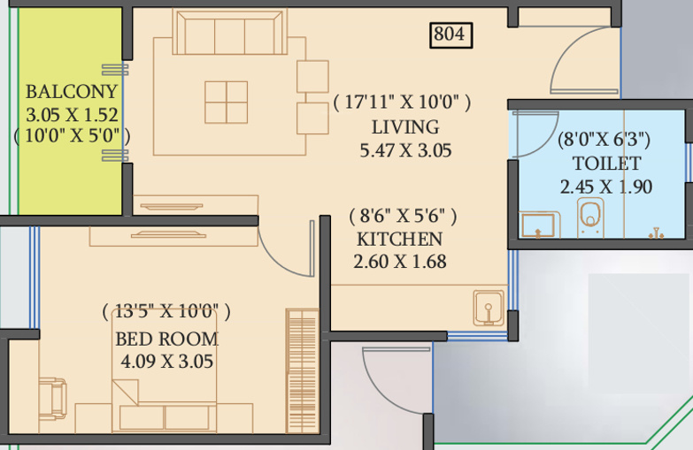 SVG Royal Exotica Phase I Floor Plan