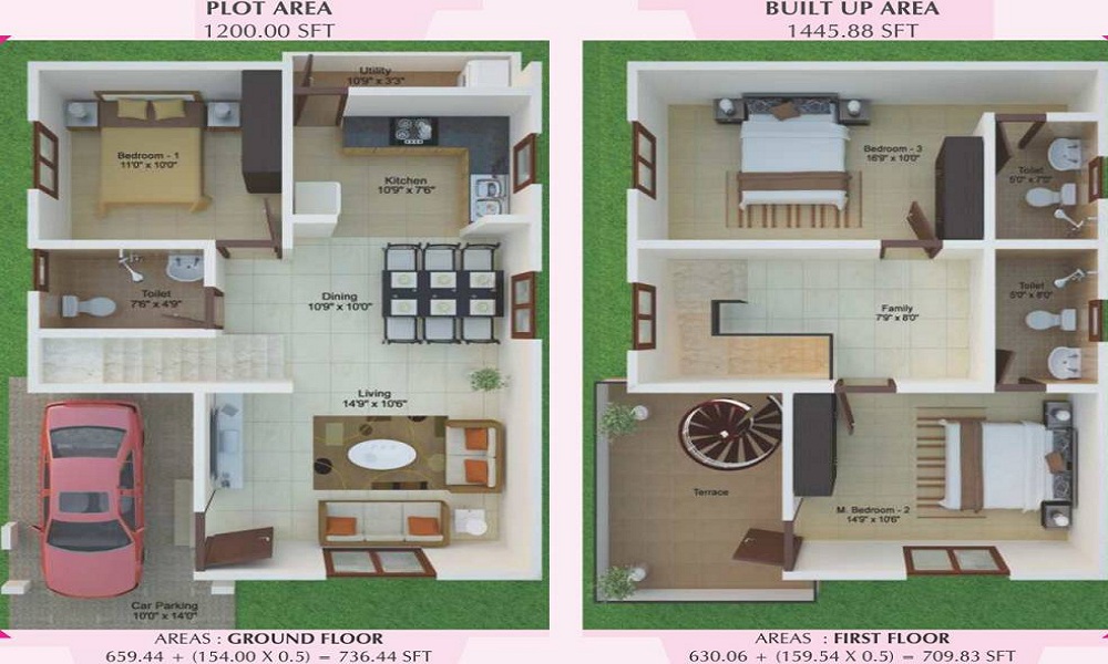 Peninsula Prakruthi Floor Plan