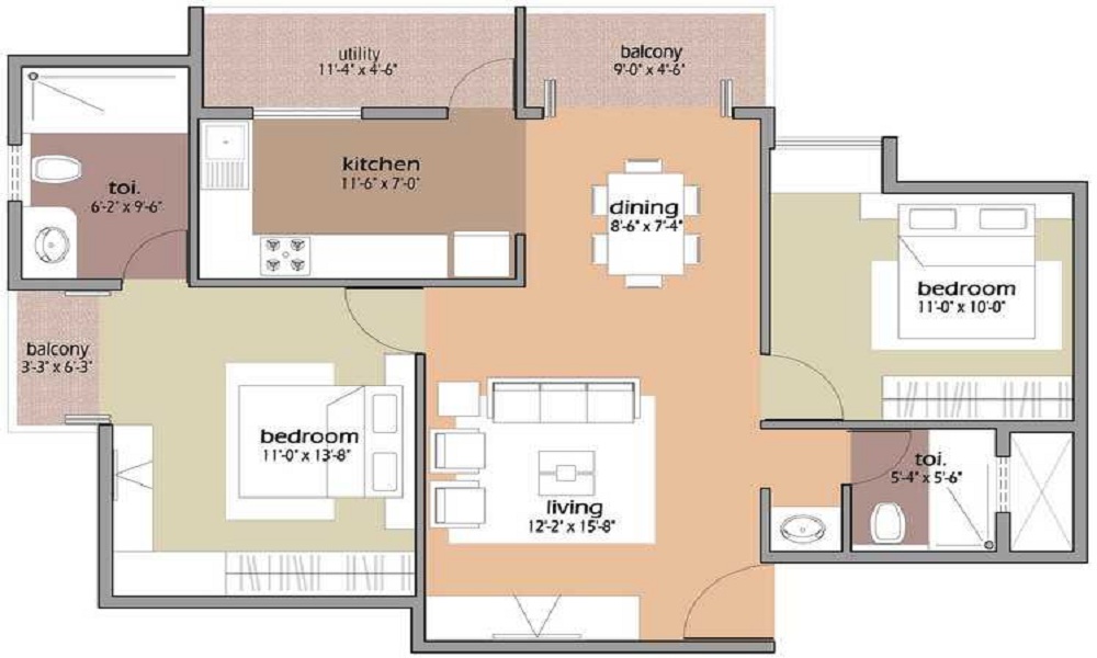 Shri Diya Ornate Floor Plan
