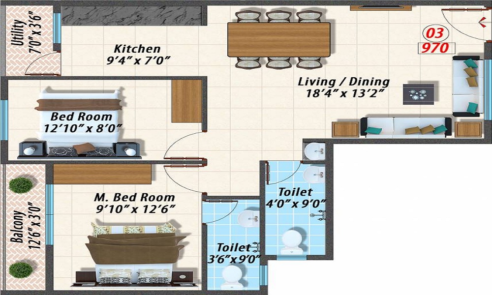 Opera Canopus Floor Plan