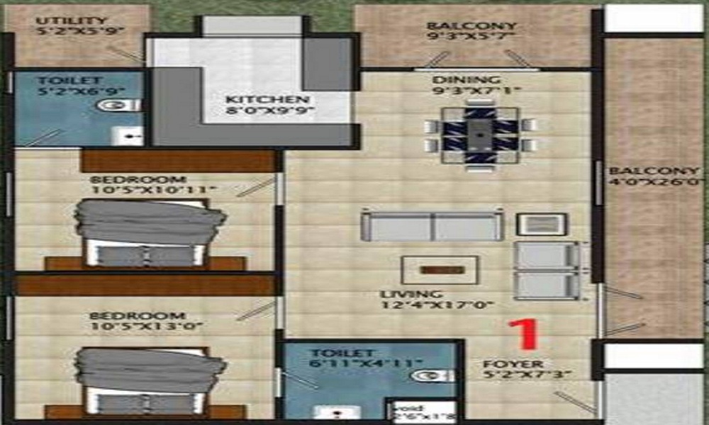 Urbanest Regal Floor Plan