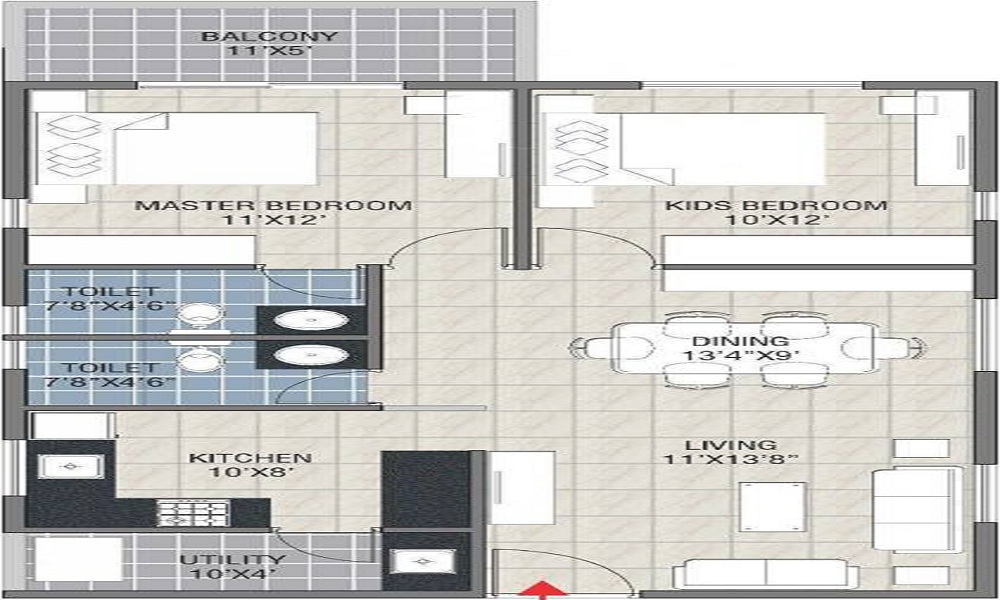 Navanaami Platina Floor Plan