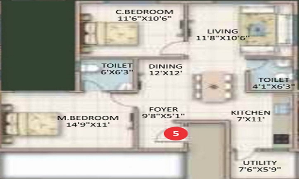 ASN Serenity Floor Plan