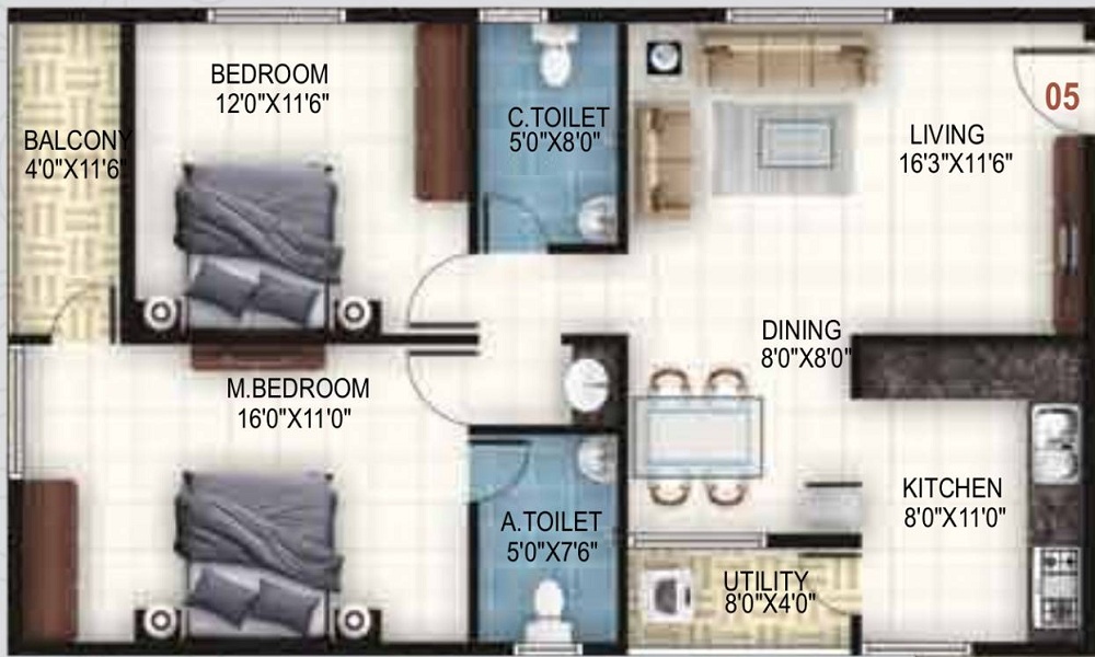 United Sai Arcade Floor Plan