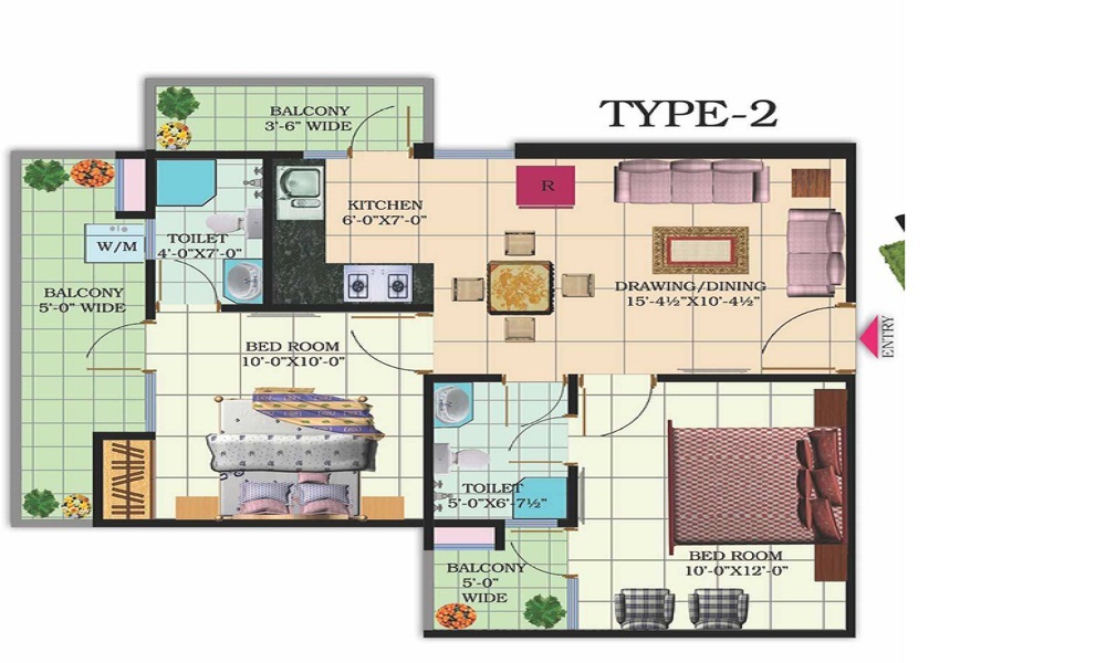 Windsor Premium Tower Floor Plan