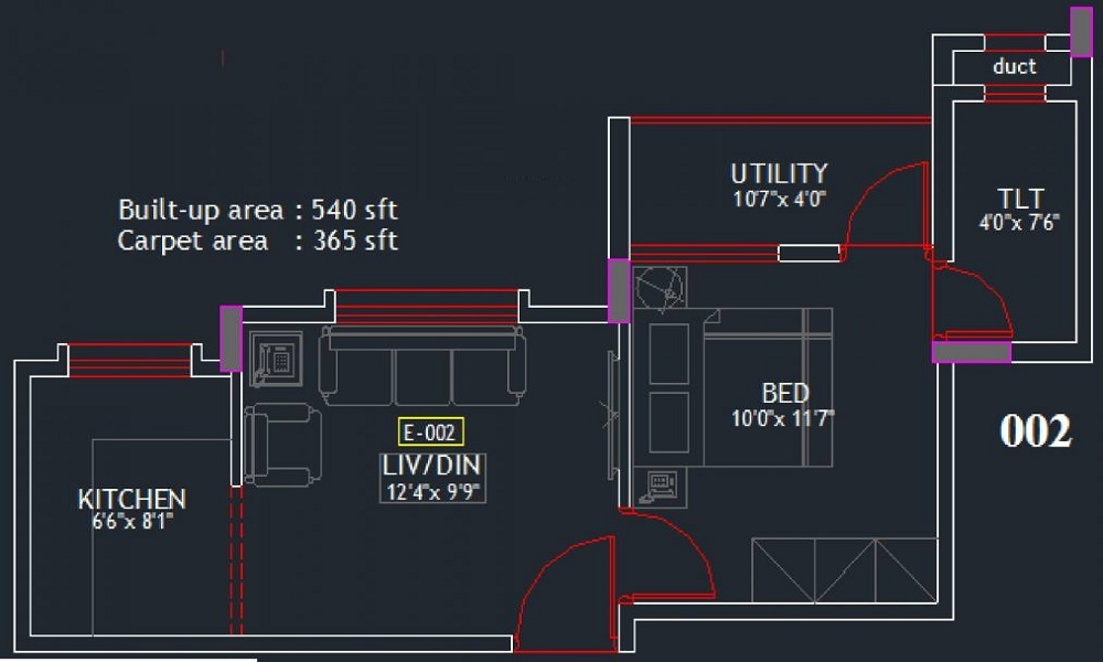 Eswar Dhruvam Floor Plan