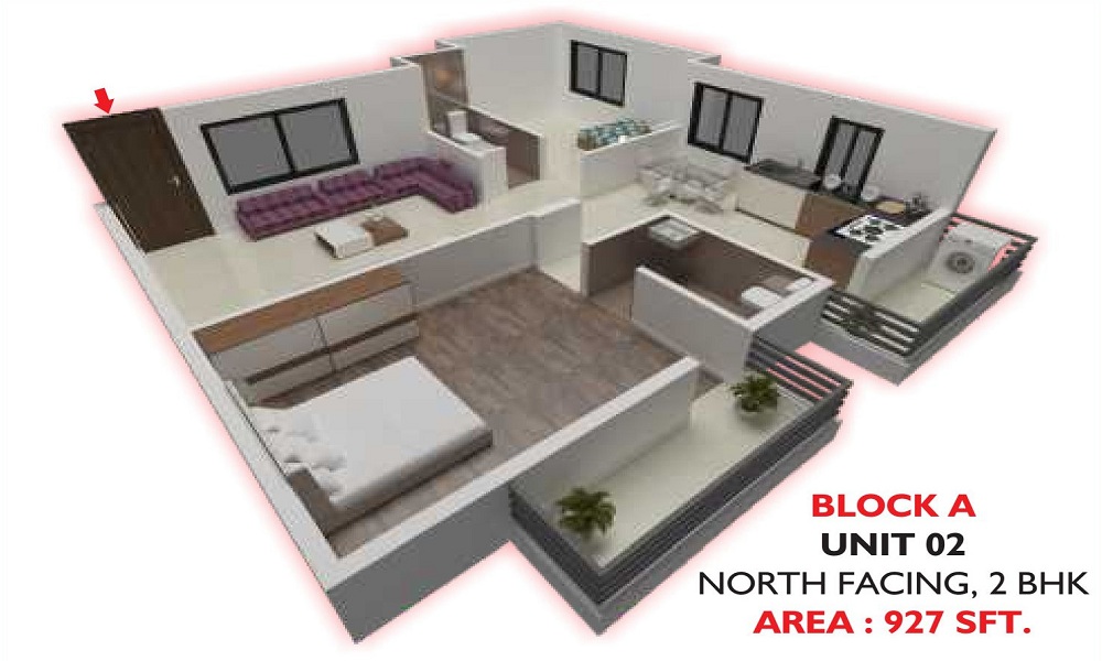 Om Shakthi Nandini Nandini Green Field Floor Plan