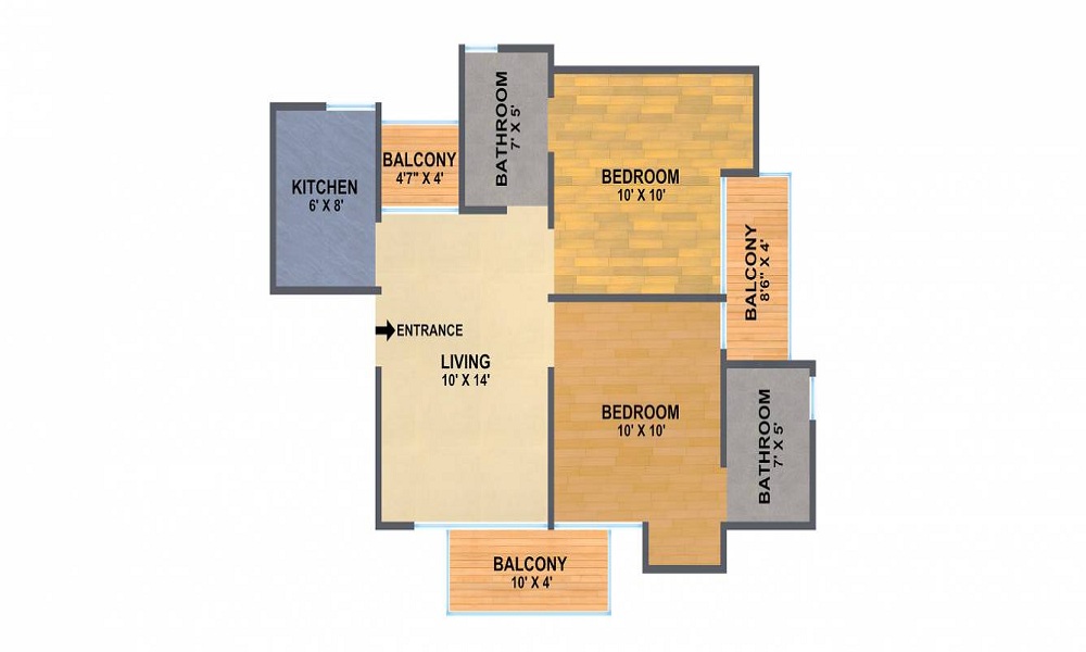 Antriksh Galaxy Floor Plan