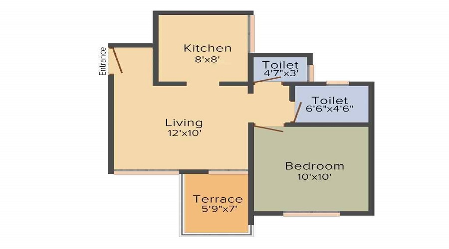 Mudra Prospera County Floor Plan