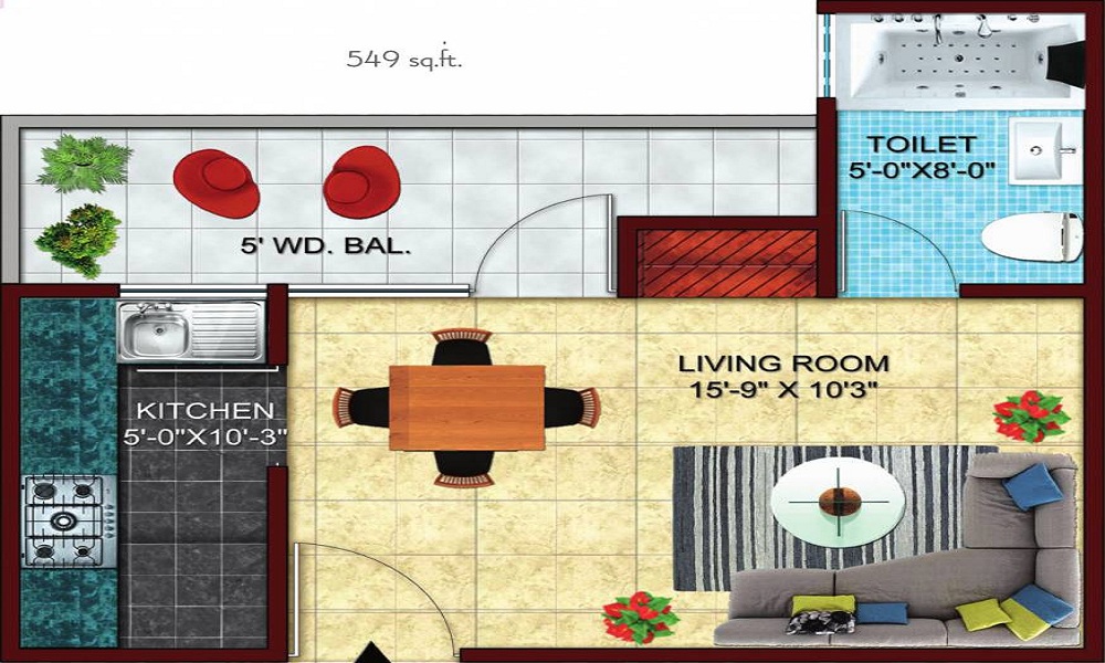 Citizen Shubhaalay Floor Plan