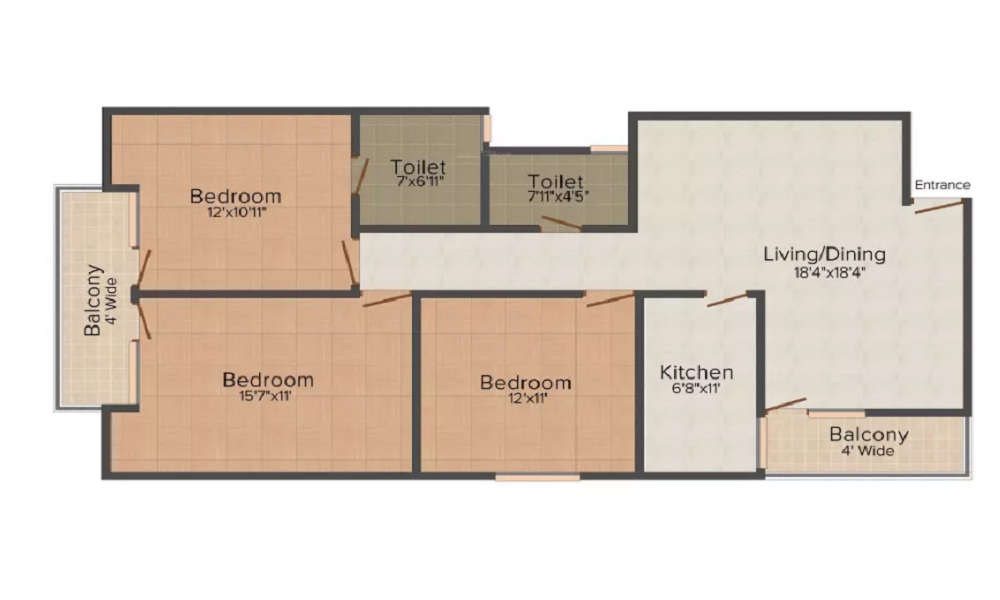 Tulsi Shri Tulsi Diamond Floor Plan
