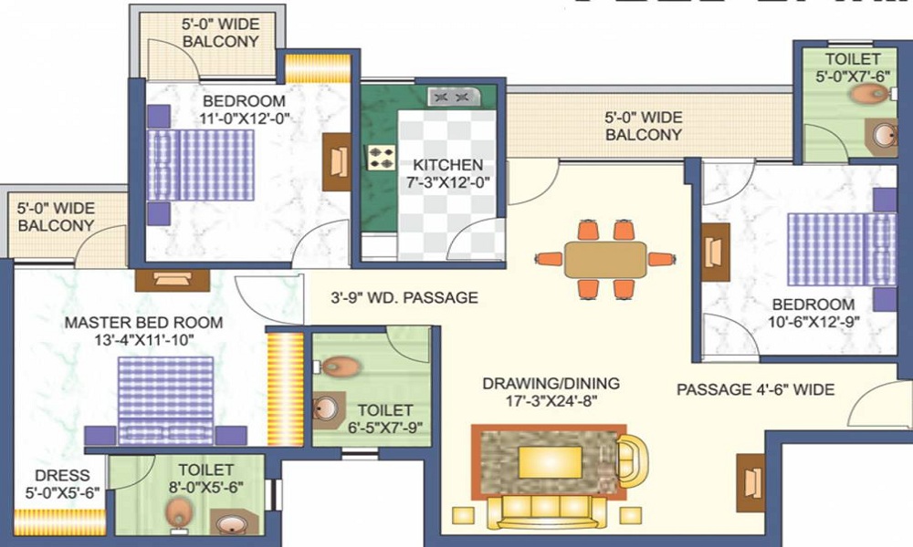 Gayatri Gayatri Retreat Floor Plan
