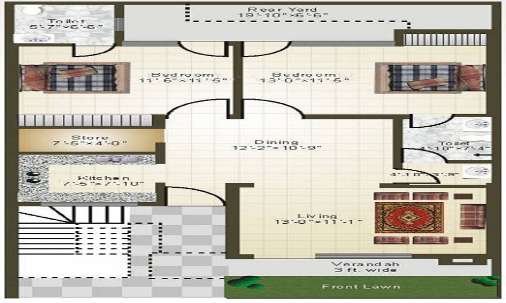 RDI Astha City Floor Plan