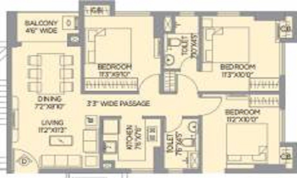 PS Amistad Floor Plan