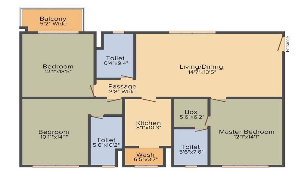 PS Vyom Floor Plan
