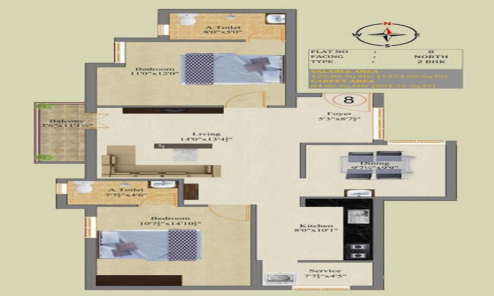 VSK Ashwattha Floor Plan