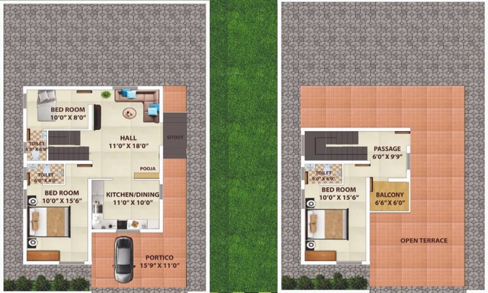 Sathish Sri Sai Avenue Floor Plan