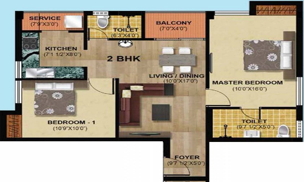 Hari Aadhini Floor Plan
