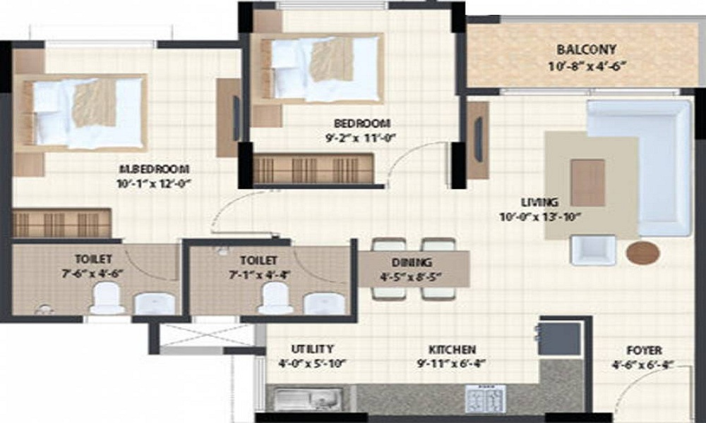 Sankalp Temple Trees Floor Plan