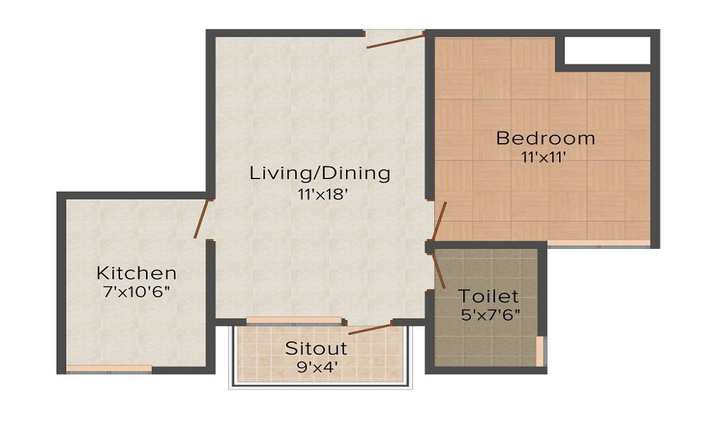 Vipul Pratham Apartments Floor Plan