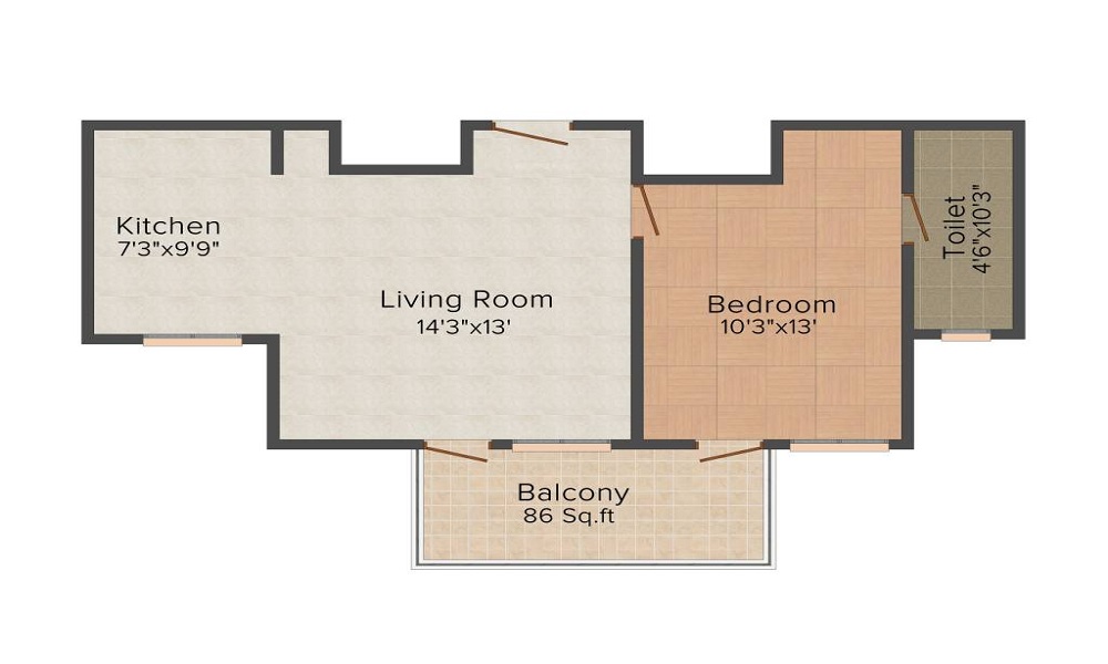 Vipul Gardens Floor Plan