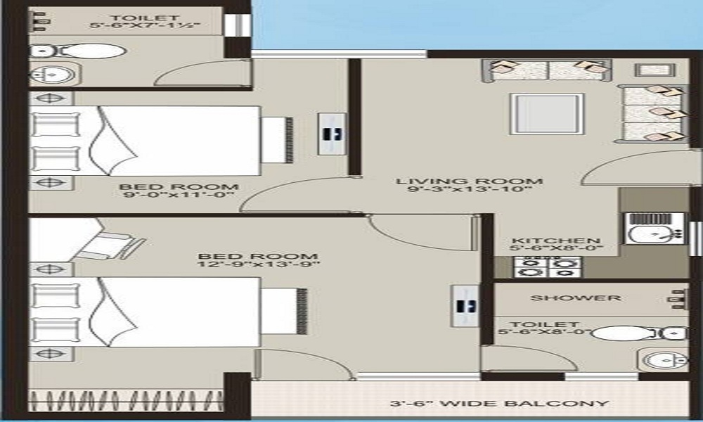 Ganpati Divine Floor Plan