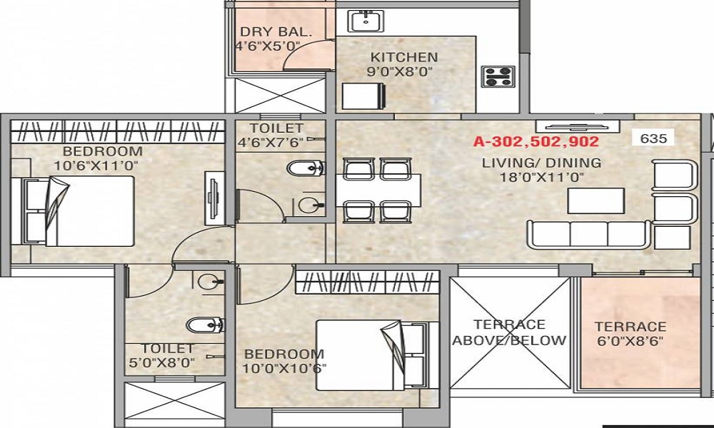 Prakash Royal Elegance Floor Plan