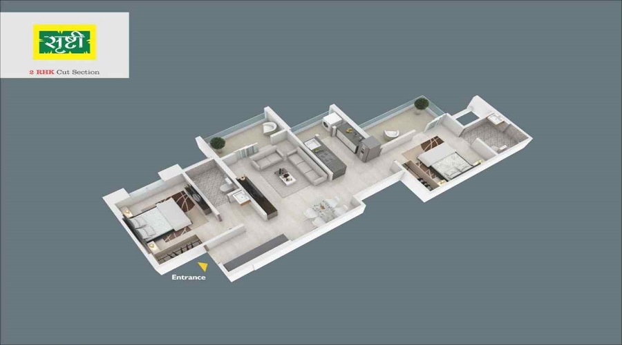 Saarrthi Srushti Floor Plan