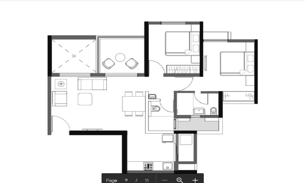 3 BHK+3T Flat for Sale in Hinjewadi, Pune