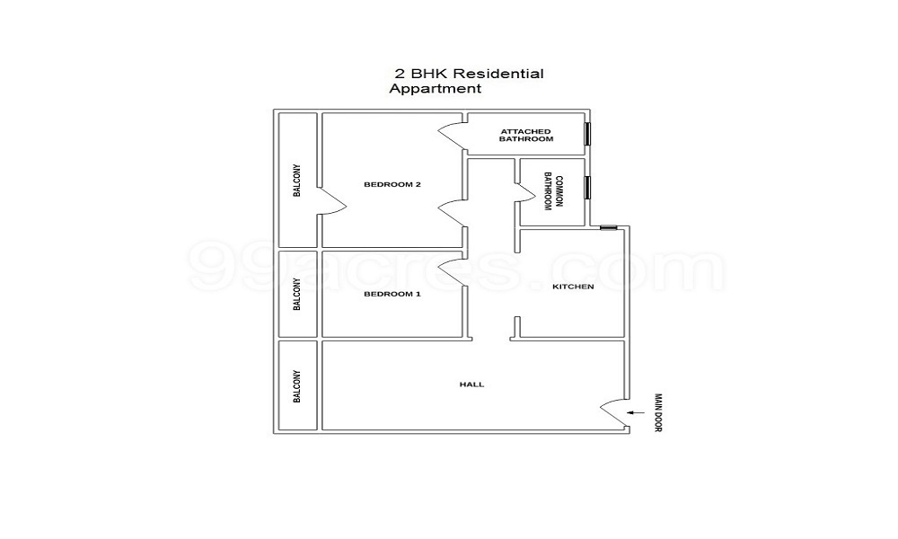 Brigade Gardenia Annexe Floor Plan