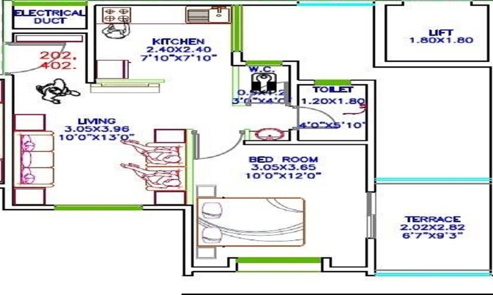 Shree Rosewood Park Floor Plan