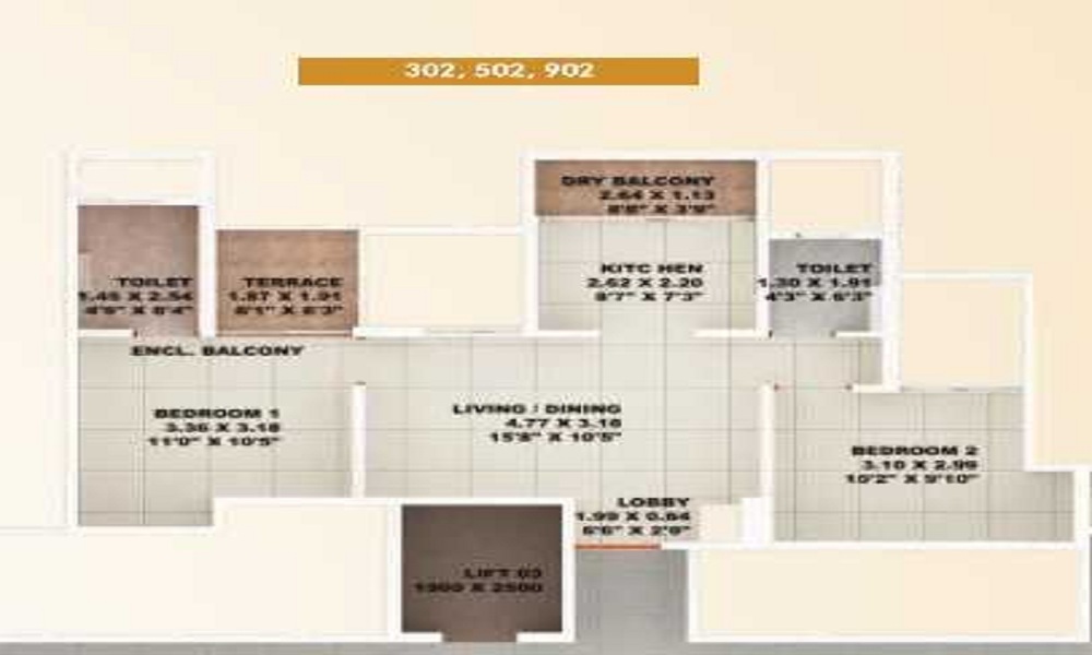 Pyramid Atlante Floor Plan