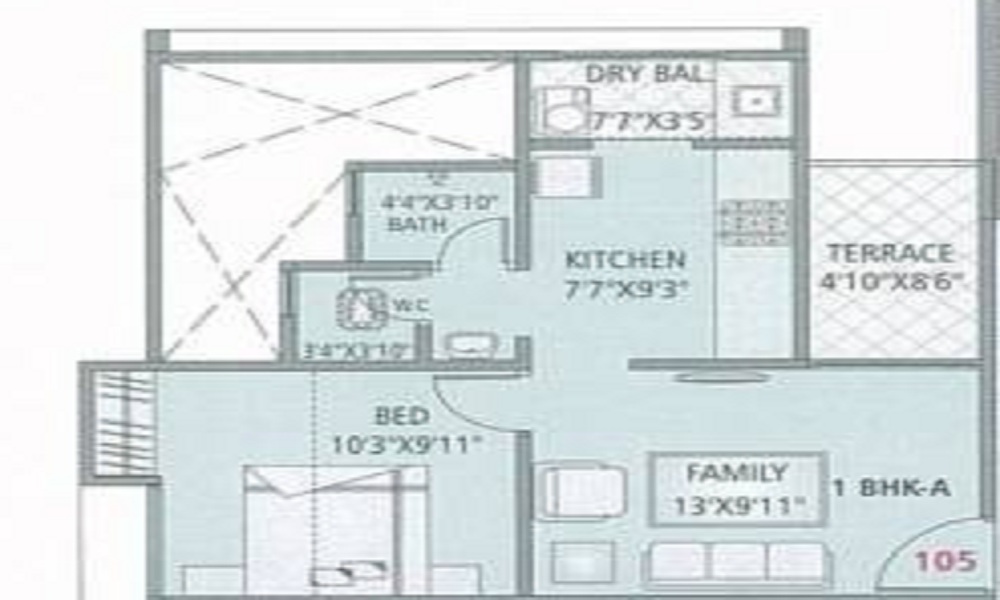 Pride Galaxy Apartment Floor Plan
