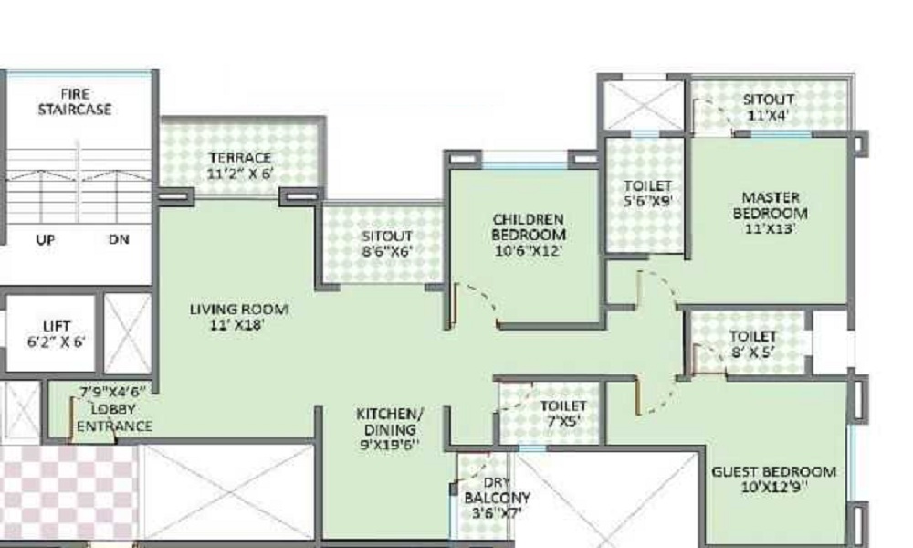 Icon Sterling Towers Floor Plan