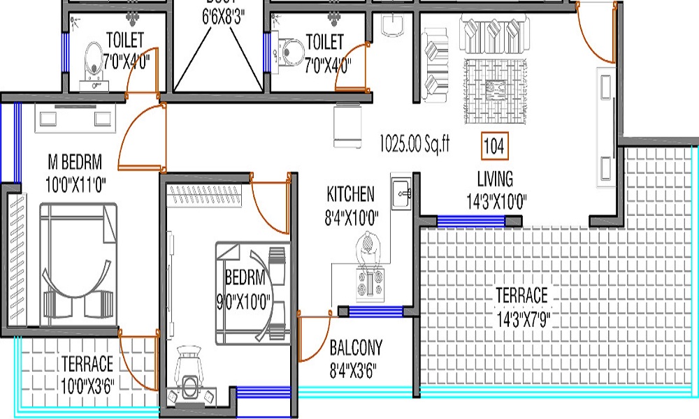 Aashish Nandanvan Floor Plan