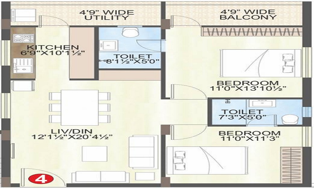 MVV Greens Floor Plan