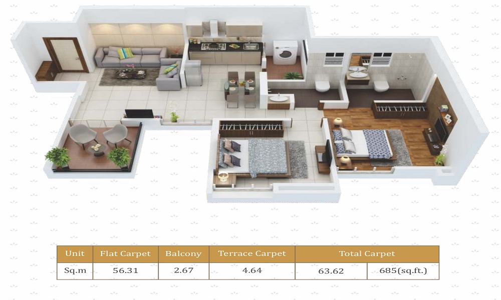 Kuber Imperia Floor Plan