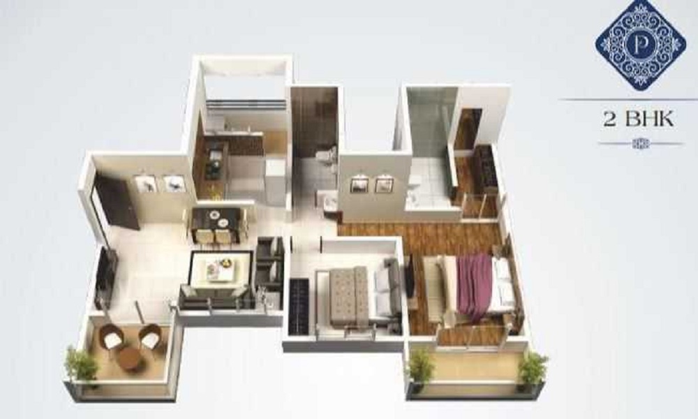 Prakruti Palladium Apartment Floor Plan