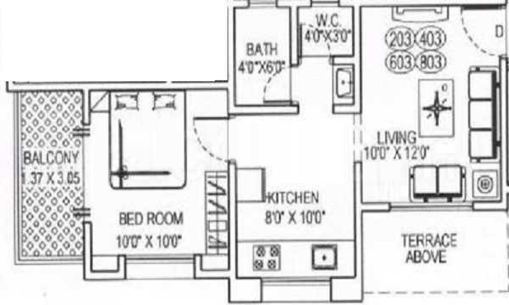 Vaishnavi Spring Woods Phase 2 Floor Plan