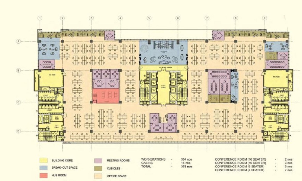 Prestige Tech Cloud Floor Plan