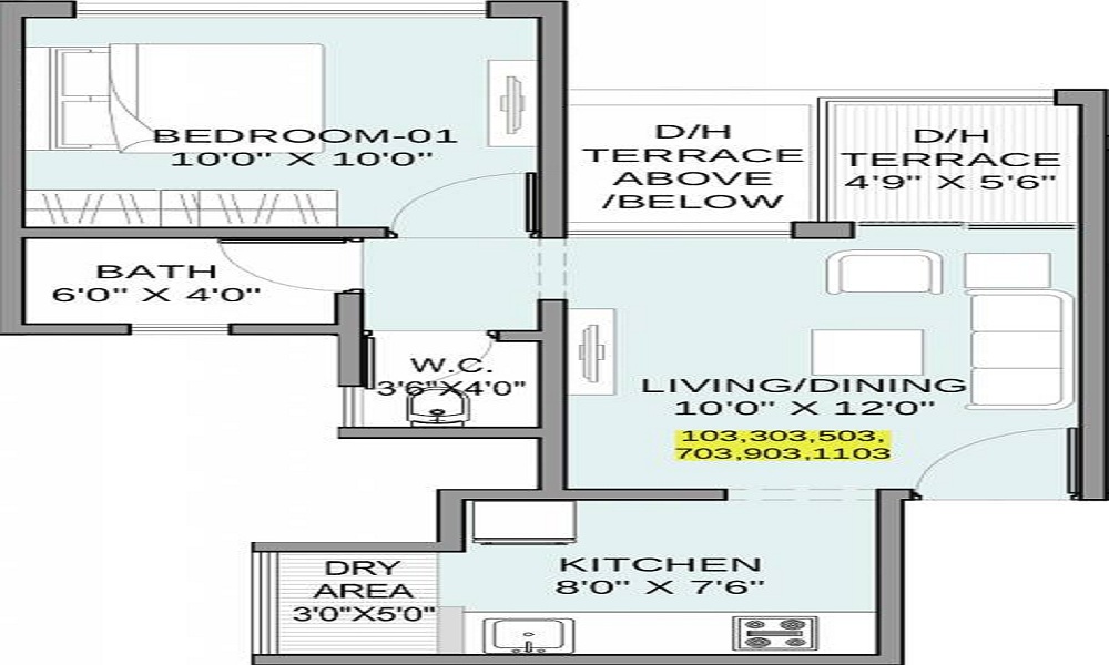Gayatri Twin Towers Floor Plan
