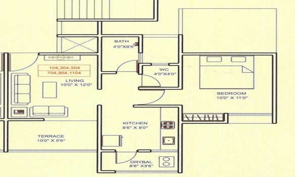 Sai Shriya Samruddhi Floor Plan