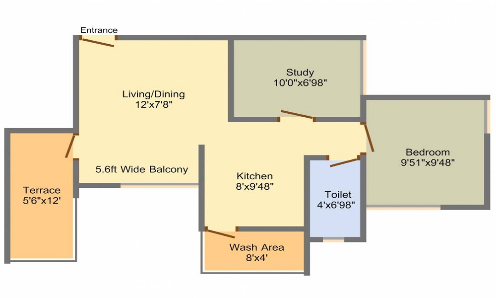 Shaurya Residence Floor Plan